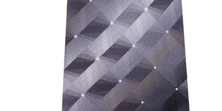 Van Heusen Men's Calvin Geometric Silk Tie Bright Blue Size Regular