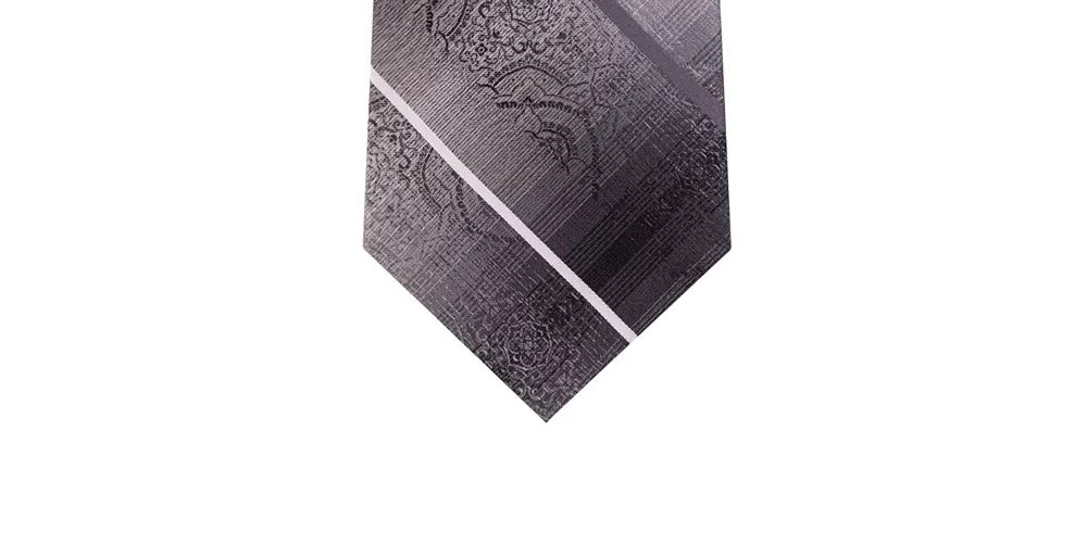 Van Heusen Men's The Girbaran Medallion Tie Navy Size Regular