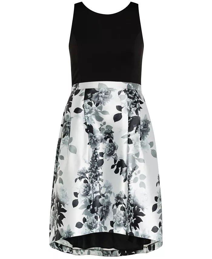 City Chic Women's Trendy Plus Size Amelia Dress Black Size 22W