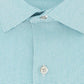 Van Heusen Men's Aqua Collared Work Dress Shirt Turq Aqua Size 15.5X34X35