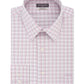 Van Heusen Men's Regular Fit Check Print Button-Down Shirt Gray  Size 16.5X36-37