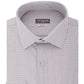 Van Heusen Men's Classic/Regular Fit Flex Collar Stretch Check Dress Shirt Gray Size 32-33