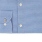 Tommy Hilfiger Men's Slim Thflex Supima Stretch Check Dress Shirt Blue Size 16X34-35