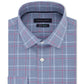 Tommy Hilfiger Men's Slim-Fit Performance Stretch Check Dress Shirt Purple Size 17.5x36-37