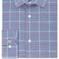 Tommy Hilfiger Men's Slim-Fit Performance Stretch Check Dress Shirt Purple Size 17.5x36-37