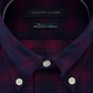 Tommy Hilfiger Men's Classic Fit Check Dress Shirt Red Size 17X34-35