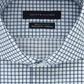 Tommy Hilfiger Men's Classic Fit Non ron Thflex Supima Stretch Check Dress Shirt White Size 17X36-37