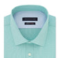 Tommy Hilfiger Men's Turquoise Collared Classic Fit Cotton Dress Shirt Green Size 16X34-35