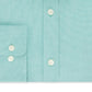 Tommy Hilfiger Men's Turquoise Collared Classic Fit Cotton Dress Shirt Green Size 16X34-35
