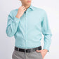 Tommy Hilfiger Men's Athletic-Fit Flex Collar Dress Shirt Green Size 34-35