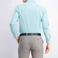 Tommy Hilfiger Men's Athletic-Fit Flex Collar Dress Shirt Green Size 34-35