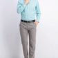 Tommy Hilfiger Men's Athletic-Fit Flex Collar Dress Shirt Green Size 34-35