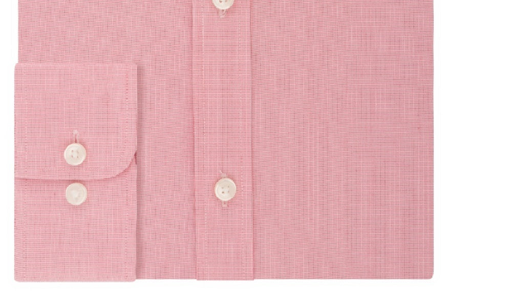 Tommy Hilfiger Men's Athletic-Fit Moisture-Wicking Flex Performance Dress Shirt Red Size 17X32-33