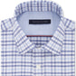 Tommy Hilfiger Men's Fitted Performance Stretch Dress Shirt Blue Size 17.5X36X37
