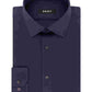 DKNY Men's Stretch Slim Fit Button-Down Shirt Navy Size 15X32-33