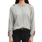 Levi's Women's Floral Embroidered Sweatshirt Assorted Size X-Large