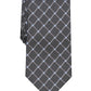 Perry Ellis Portfolio Men's Bastille Silk Printed Neck Tie Black Size Regular