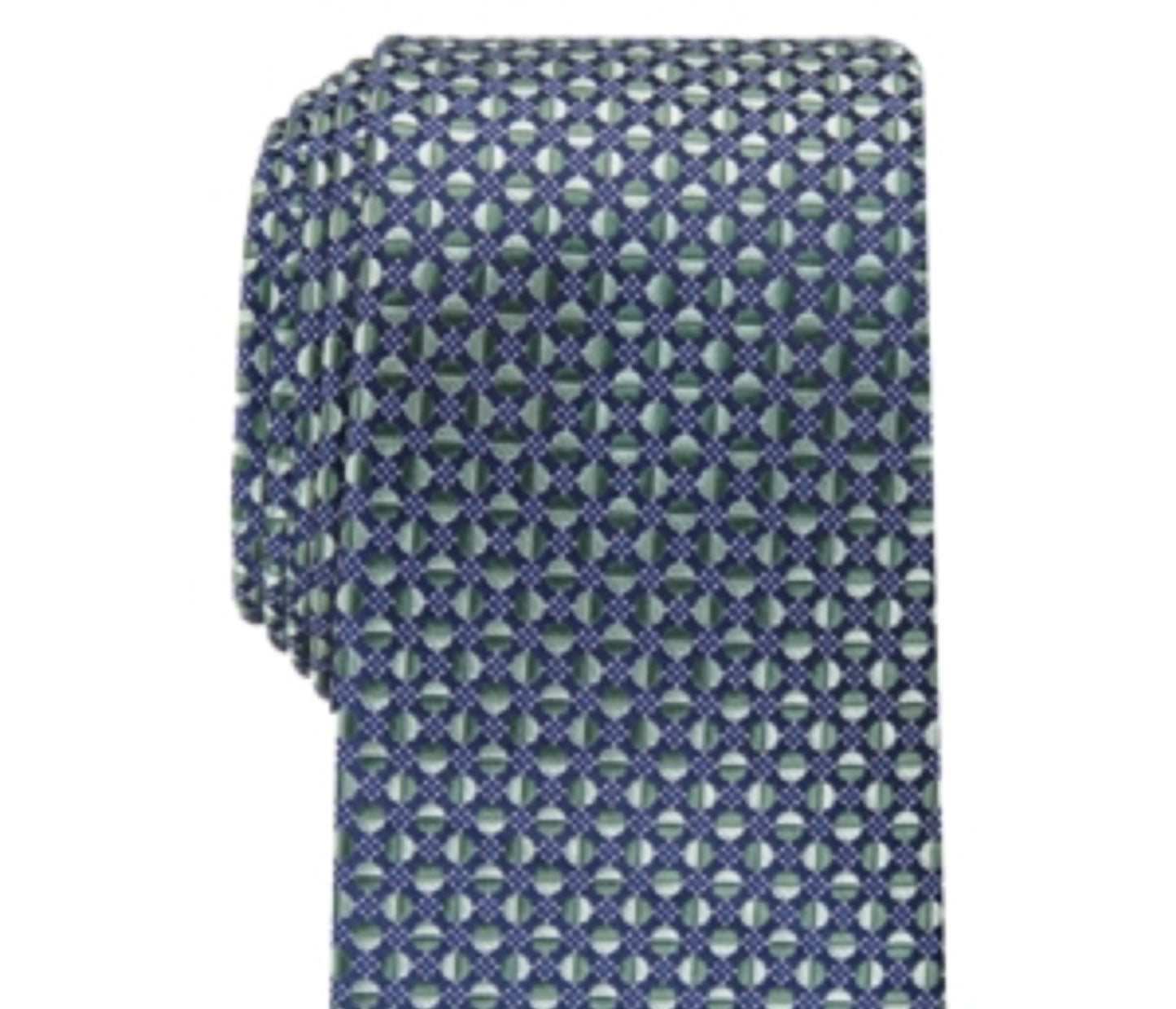 Perry Ellis Men's Dexter Neat Tie Green Size Regular
