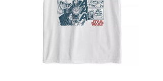 Hybrid Han Solo Manga Men's Graphic T-Shirt White Size Medium