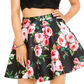 City Studios Juniors' 2-Pc. Lace Halter Top & Floral-Print Skirt Pink Size 15