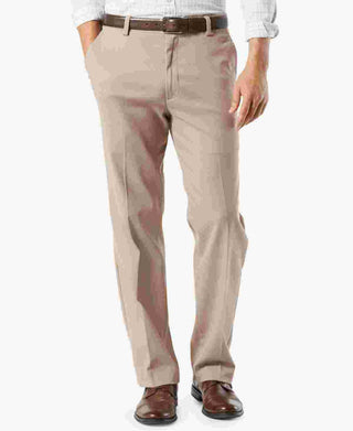 Dockers Men's Easy Classic Fit Khaki Stretch Pants Dark Beige Size 36X29
