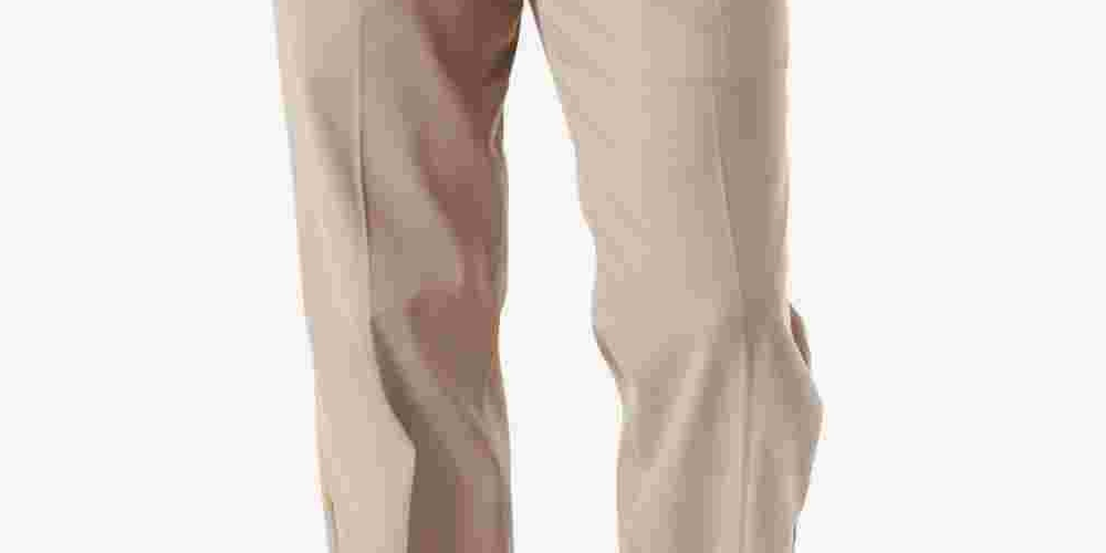 Dockers Men's Easy Classic Fit Khaki Stretch Pants Dark Beige Size 36X29