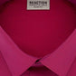 Kenneth Cole Reaction Men's Slim Fit Office Button Down Shirt Pink Size 15X34X35