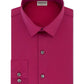 Kenneth Cole Reaction Men's Slim Fit All Day Flex Solid Dress Shirt  Pink Size 16.5X34X35
