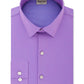 Kenneth Cole Reaction Men's Collared Slim Fit Stretch Dress Shirt Purple Size 17X32-33