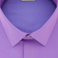 Kenneth Cole Reaction Men's Collared Slim Fit Stretch Dress Shirt Purple Size 17X32-33