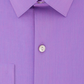 Kenneth Cole Reaction Men's Collared Slim Fit Stretch Dress Shirt Purple Size 17X32-33