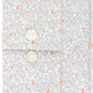 Calvin Klein Men's Extra Slim Fit Stretch Print Dress Shirt Orange Size 16.5X32X33