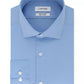 Calvin Klein Men's Slim Fit Non Iron Performance Stretch Infinite Color Solid Dress Shirt Navy Size 16X32X33