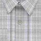 Calvin Klein Men's Plaid Collared Work Dress Shirt -Beige Size 15.5X34-35