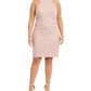 City Studios Women's Trendy Plus Size Lace Bodycon Dress Pink Size 22W
