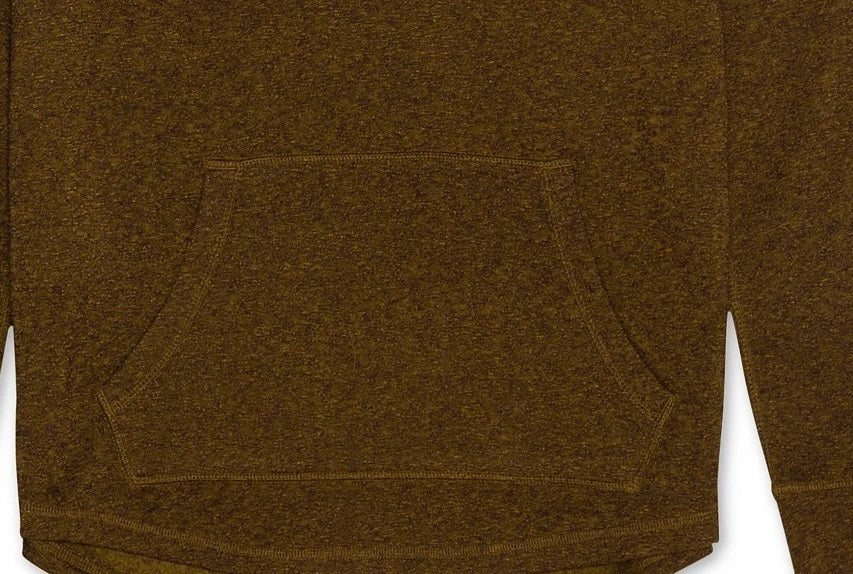 Levi's Men's Cash Textured Fleece Hoodie Gold Size Small