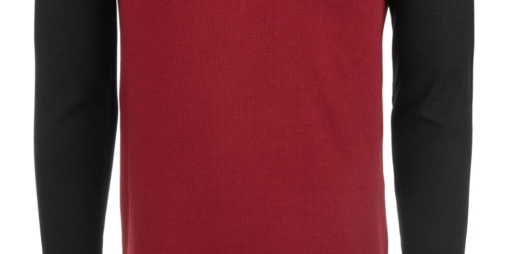 Levi's Men's Long Sleeve Thermal T-Shirt Dark Red Size XX-Large