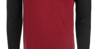 Levi's Men's Long Sleeve Thermal T-Shirt Dark Red Size XX-Large