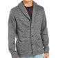 Levi's Men's Sweater Knit Fleece Cardigan Black Size Small