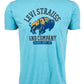 Levi's Men's Buffalo Graphic T-Shirt Blue Size Medium