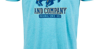 Levi's Men's Buffalo Graphic T-Shirt Blue Size Medium