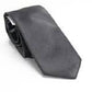 Neck Men's Tie Charcoal Salt Solid Skinny Slim Silk Not Applicable Black Size Regular