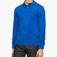 Calvin Klein Men's Merino Wool V Neck Sweater Blue Size X-Large