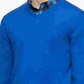 Calvin Klein Men's Merino Wool V Neck Sweater Blue Size X-Large