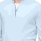 Calvin Klein Men's 1/4 Zip Sweater Blue Size Small