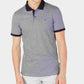 Calvin Klein Men's Button Liquid Cotton Interlock Polo Combo Blue Size Small