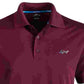 Attack Life Men's 5 Iron Solid Polo Red Size Small