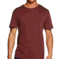 DKNY Men's Supima Crewneck T Shirt Wine Size Small
