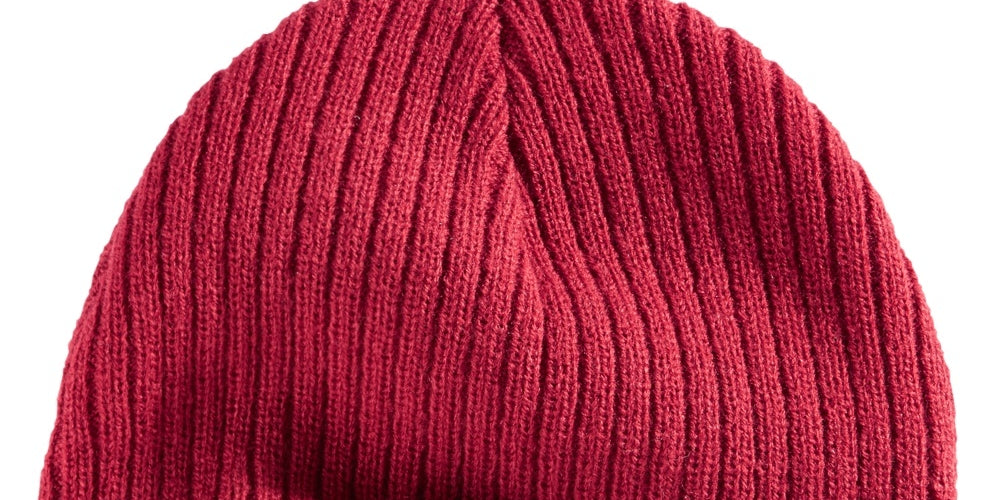 Levi's Men's 2X2 Knit Cuff Beanie Red Size Regular