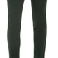 Style & Co Women's Curvy-Fit Skinny Fashion Jeans Green Size 6